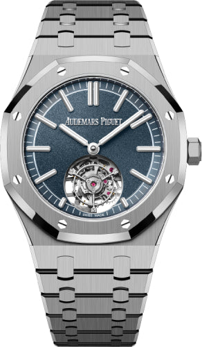 Audemars Piguet Royal Oak Flying Tourbillion 41mm "50th Anniversary" Titanium Blue Dial | 26730TI.OO.1320TI.01