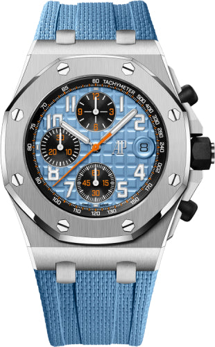 Audemars Piguet Offshore 42mm Chronograph Steel Ice Blue "Tiffany" Dial | 26238ST.OO.A340CA.01