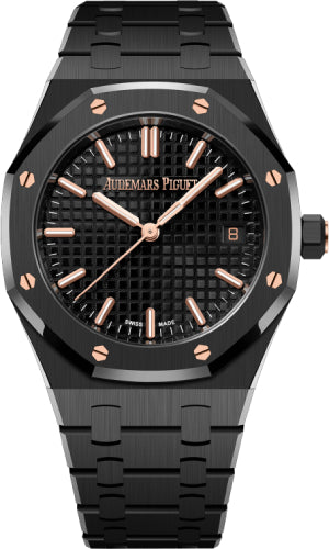 Audemars Piguet Royal Oak Black Ceramic Black Dial 34mm | 77350CE.OO.1266CE.03.A