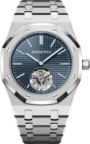 Audemars Piguet Royal Oak 39mm Flying Tourbillion Extra-Thin Stainless Steel Blue Dial | 26670ST.OO.1240ST.02